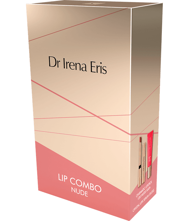 Dr Irena Eris Zestaw LIP COMBO NUDE 15 ml + 0.8 g