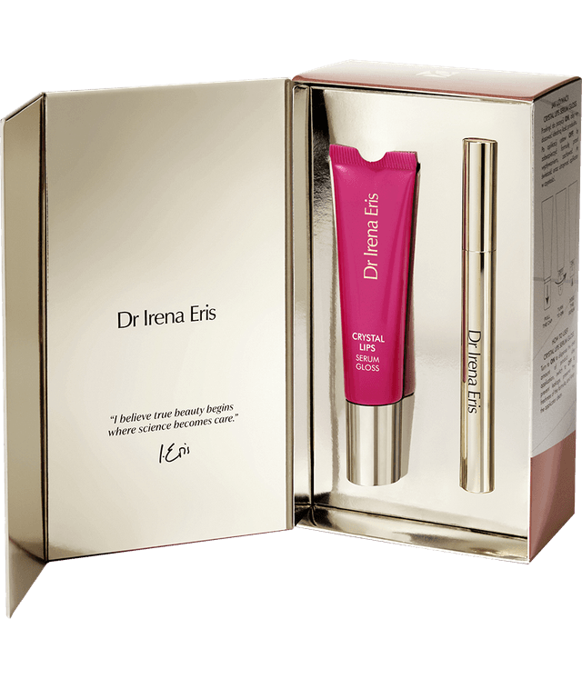 Dr Irena Eris Zestaw LIP COMBO NUDE 15 ml + 0.8 g