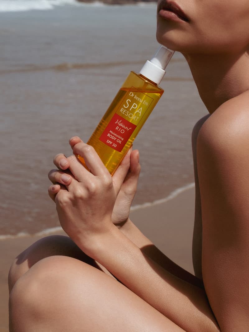 Dr Irena Eris SPA Resort VIBRANT RIO Nawilżający Olejek Do Opalania SPF 50 200 ml