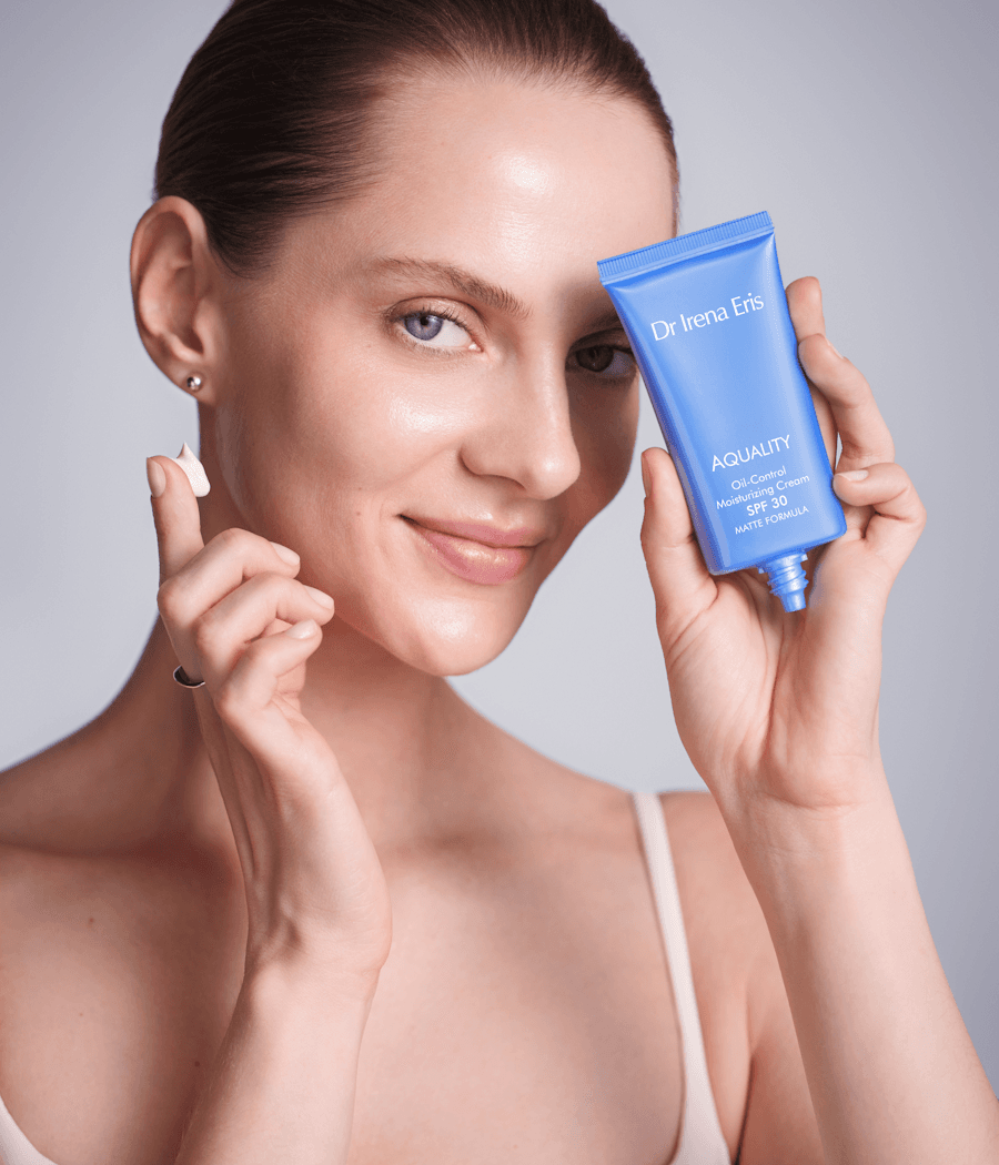 Dr Irena Eris Aquality Krem Nawilżająco-Matujący SPF 30 50 ml