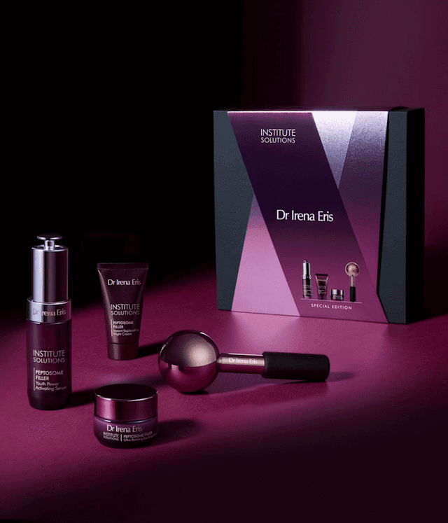Dr Irena Eris Zestaw INSTITUTE SOLUTIONS PEPTOSOME FILLER 30 ml + 30 ml + 15 ml + prezent