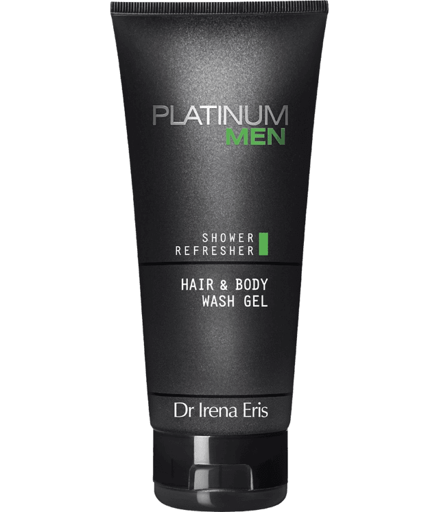 Dr Irena Eris Platinum Men Shower Refresher Oczyszczający Żel Do Ciała I Włosów 200 ml