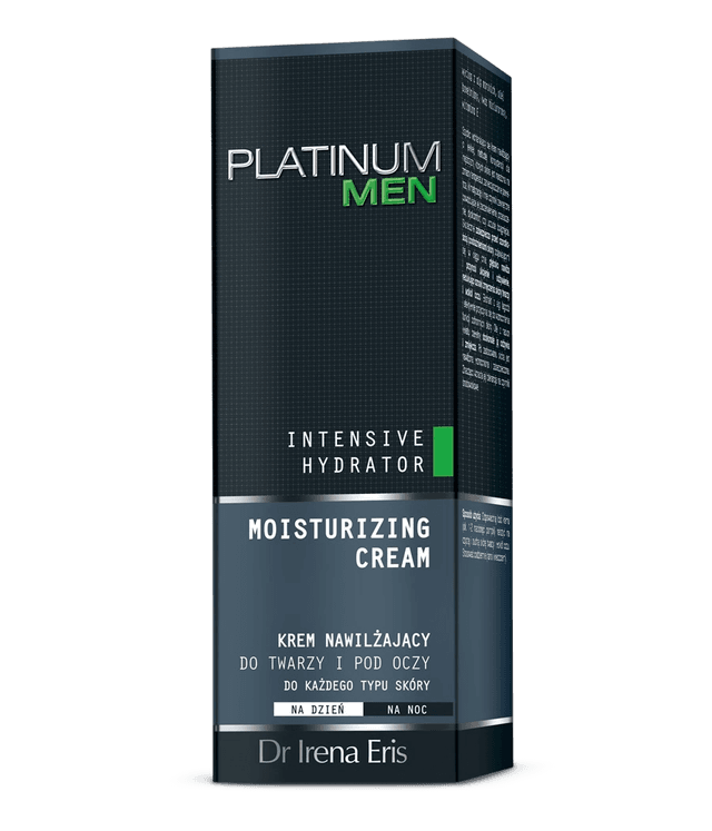 Dr Irena Eris Platinum Men Intensive Hydrator Krem Nawilżający Do Twarzy I Pod Oczy 50 ml