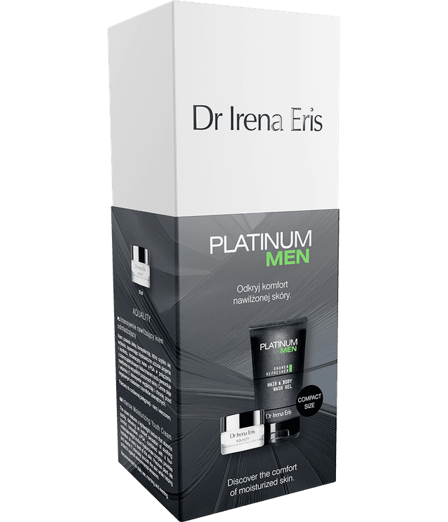 Dr Irena Eris Zestaw Platinum Men 125 ml + 10 ml