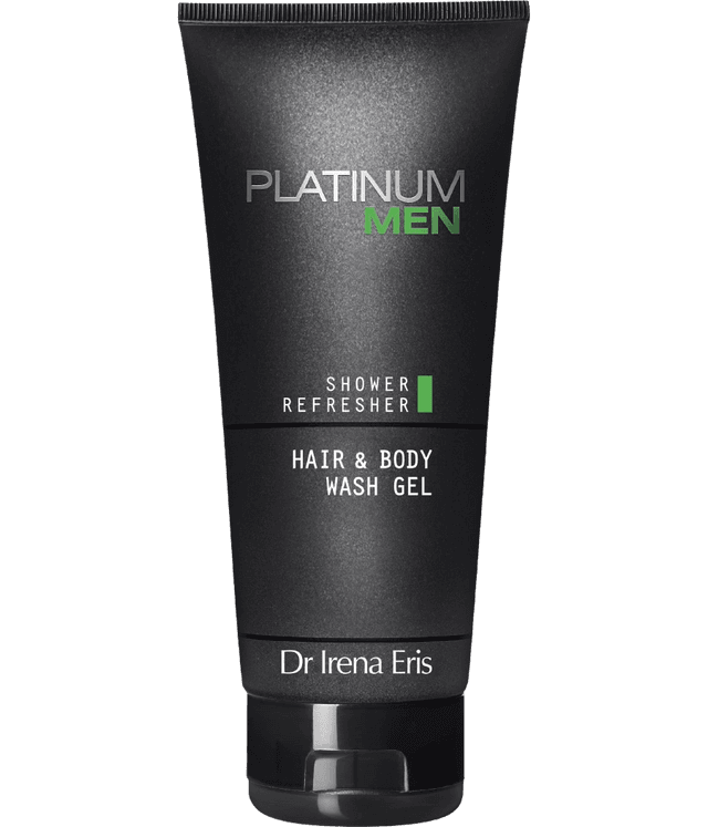 Dr Irena Eris Platinum Men Shower Refresher Oczyszczający Żel Do Ciała I Włosów 200 ml