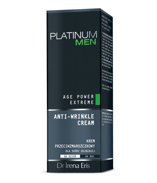 Dr Irena Eris Platinum Men Age Power Extreme Krem Przeciwzmarszczkowy Dla Skóry Dojrzałej 50 ml