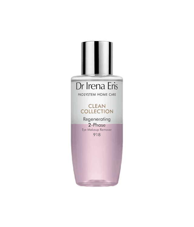Dr Irena Eris CLEAN COLLECTION 918 Regenerujący Płyn Dwufazowy Do Demakijażu Oczu 125 ml