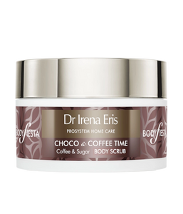 Dr Irena Eris CHOCO & COFFEE TIME Kawowy Peeling Cukrowy Do Ciała 200 g