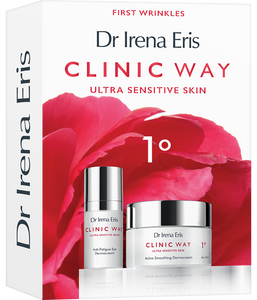 Dr Irena Eris Zestaw CLINIC WAY 1º PIERWSZE ZMARSZCZKI 50 ml + 15 ml