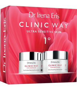 Dr Irena Eris Zestaw CLINIC WAY 1º PIERWSZE ZMARSZCZKI 50 ml + 50 ml