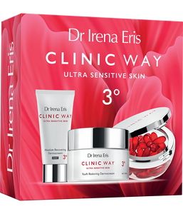 Dr Irena Eris Zestaw CLINIC WAY 3° ODMŁODZENIE 50 ml + 30 ml + 30 kapsułek