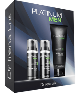 Dr Irena Eris Zestaw PLATINUM MEN 200 ml + 50 ml + 50 ml